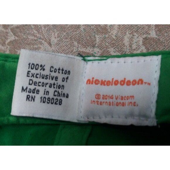 Nickelodeon 2014 TMNT Cap Green Snapback Hat Teenage Mutant Ninja Turtles NWOT - Picture 8 of 10